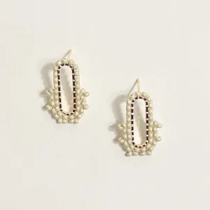 Délicat Earrings in Pewter