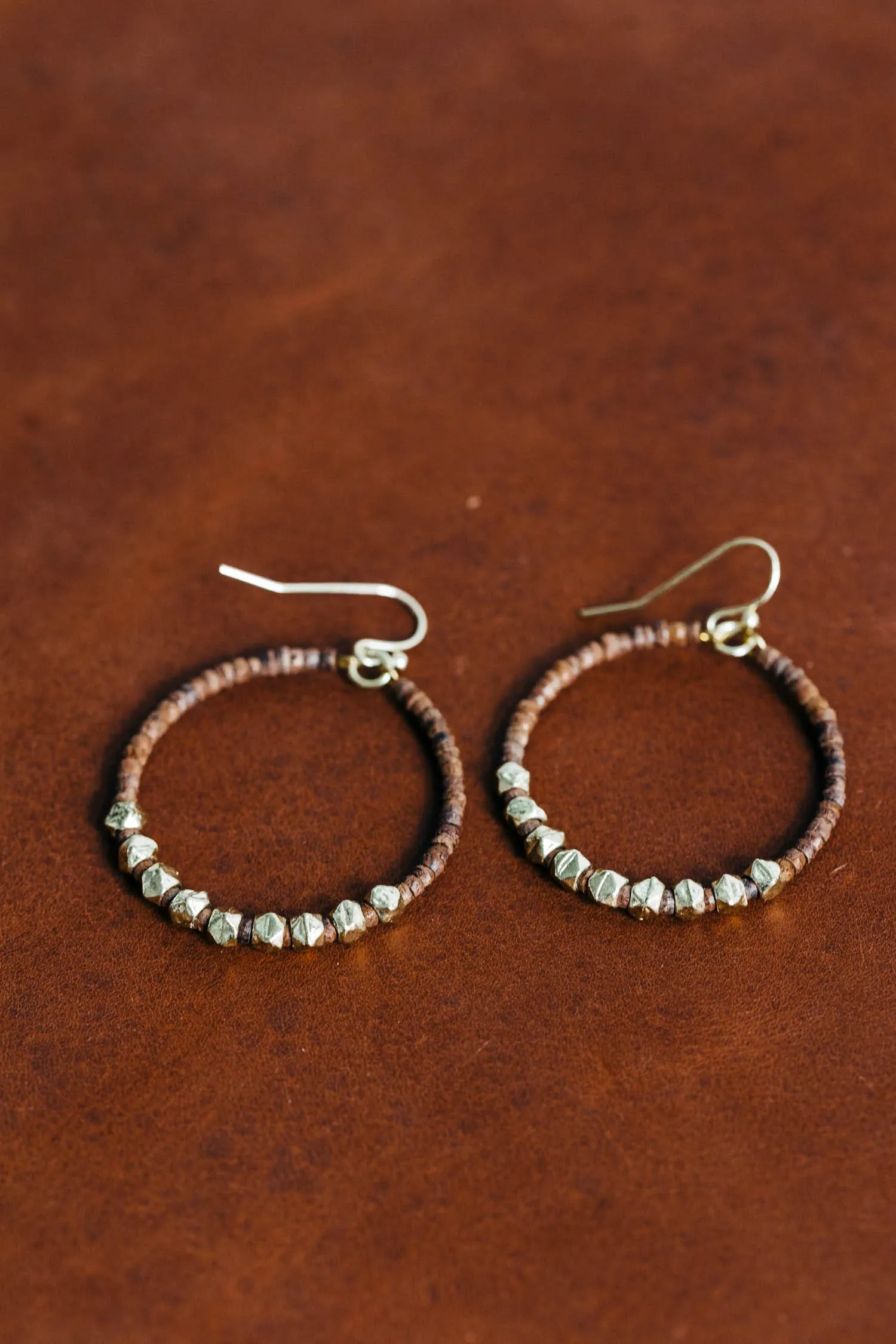 Earth Elements Hoop Earrings
