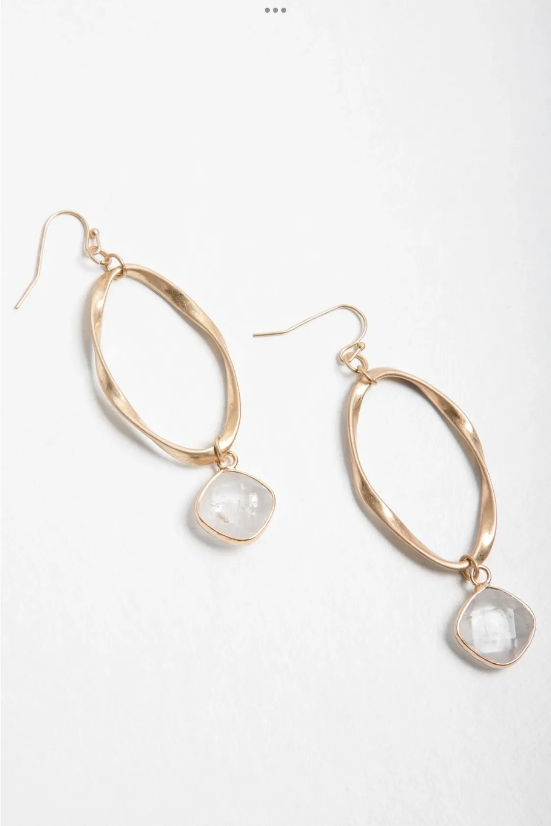 Ella Gemstone Drop Earrings