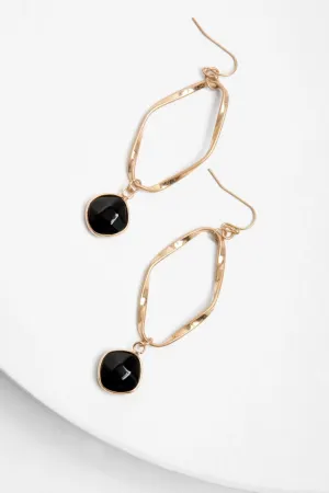Ella Gemstone Drop Earrings