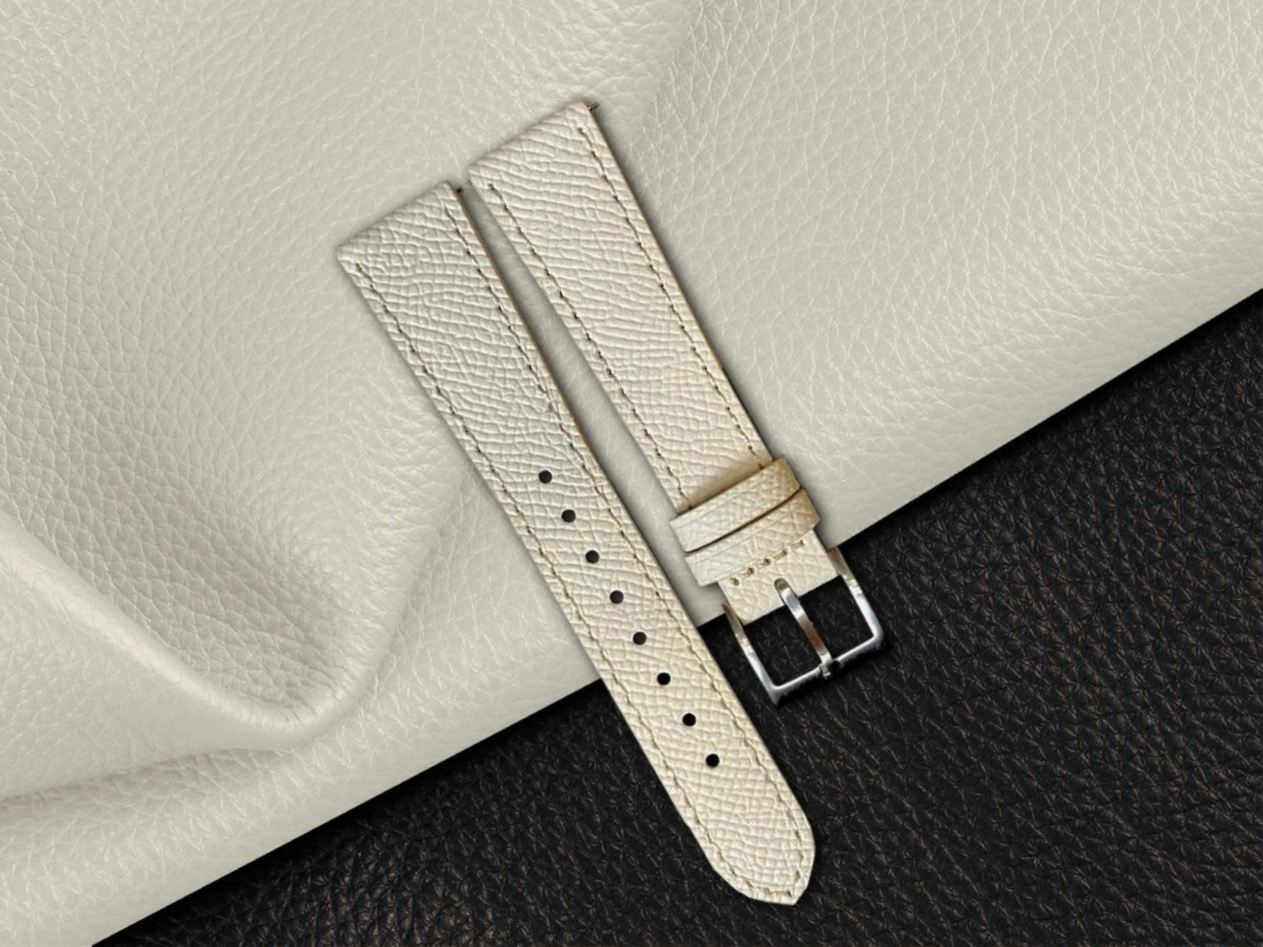 Epsom Leather - Off White