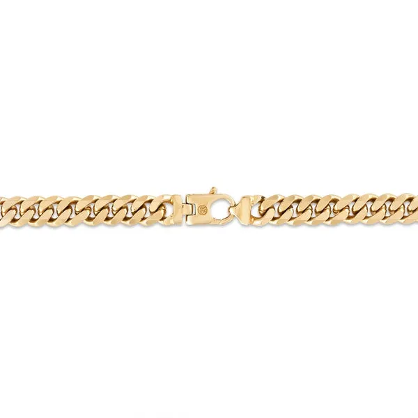 Esquire 22" Diamond Cut Curb Link Necklace