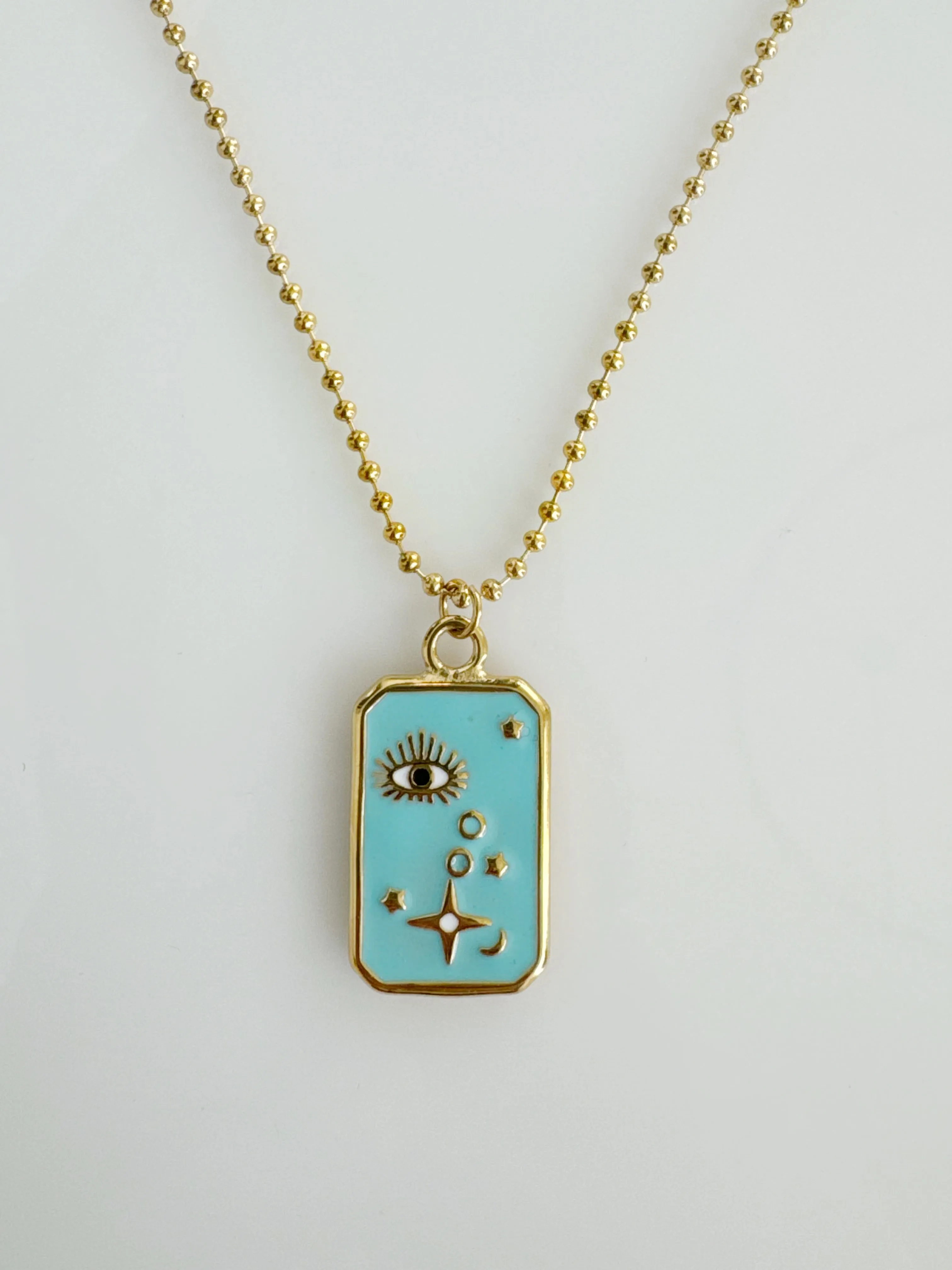 Evil Eye Art Necklaces