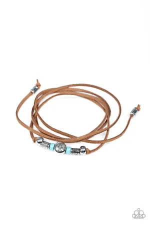 Find Your Way Blue Paparazzi Bracelet