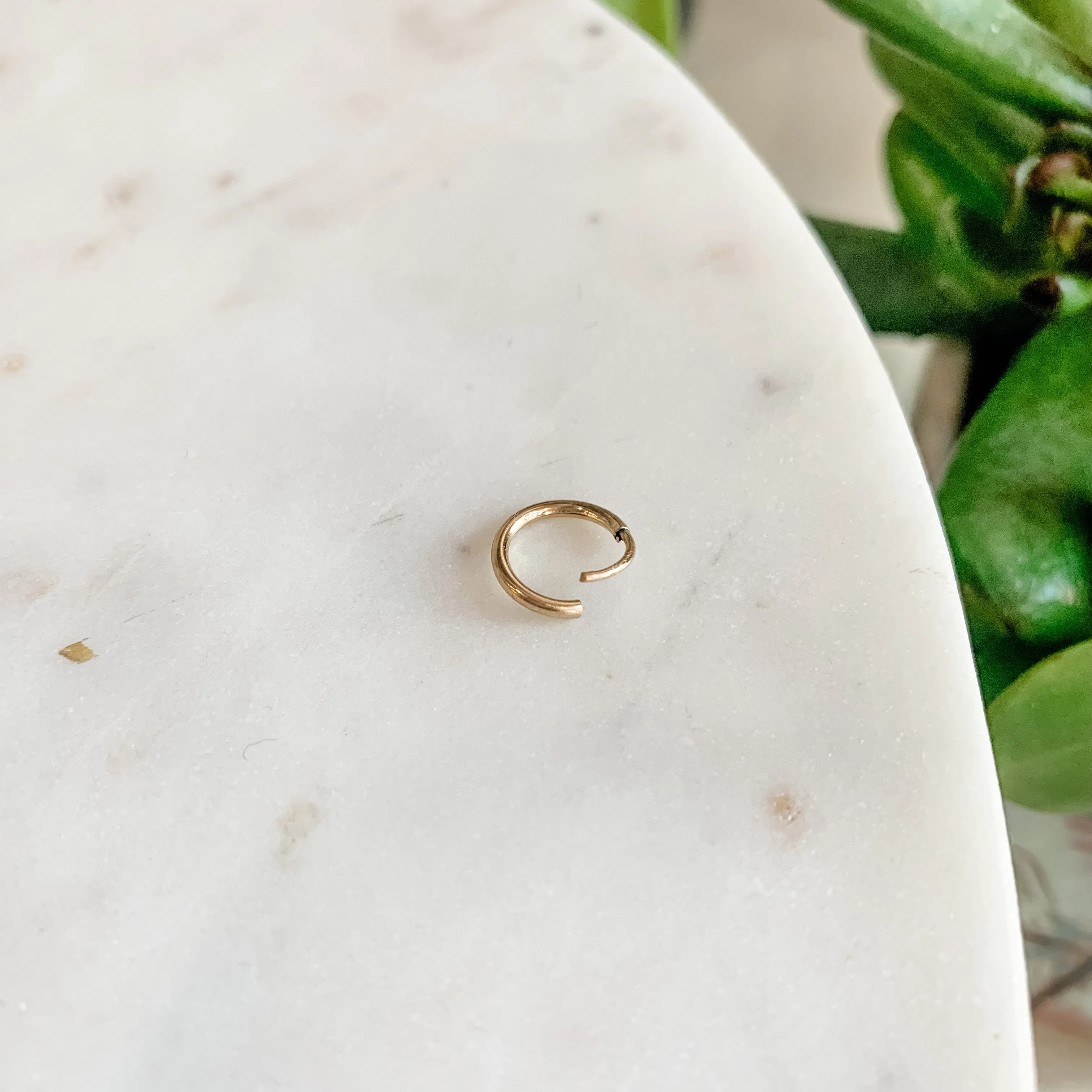 Forever Hoops Tiny 14k Gold