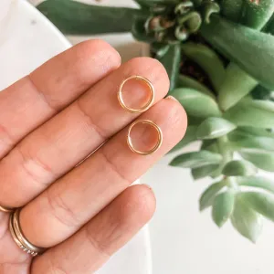 Forever Hoops Tiny 14k Gold