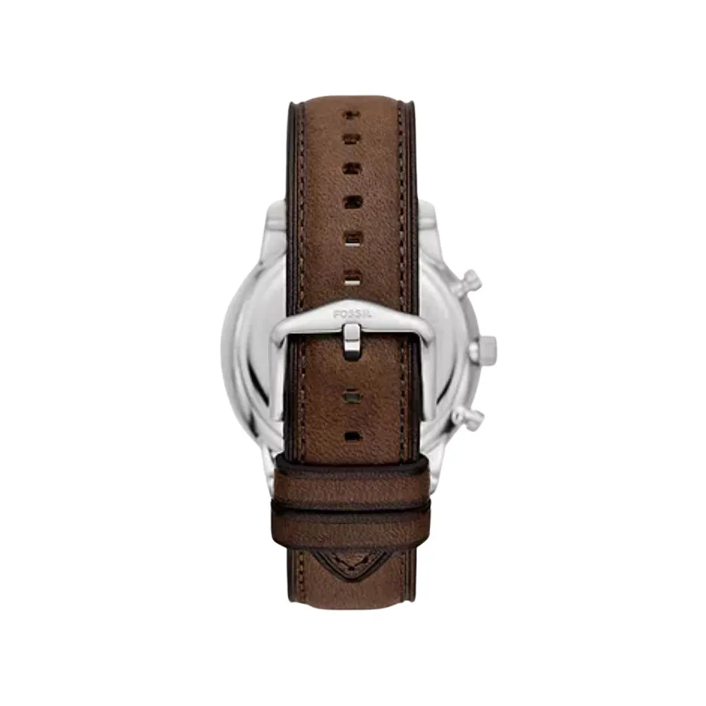 Fossil Men's Neutra Chronograph Brown Leather Watch