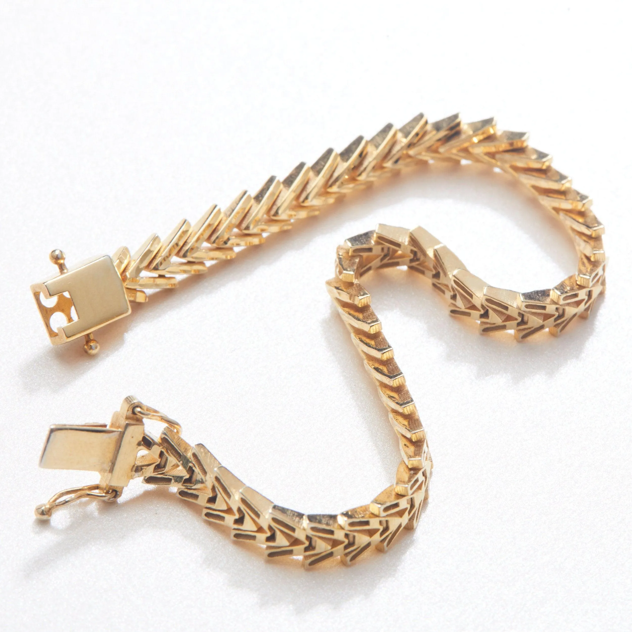 Foxtail Bracelet - 18K Gold Vermeil