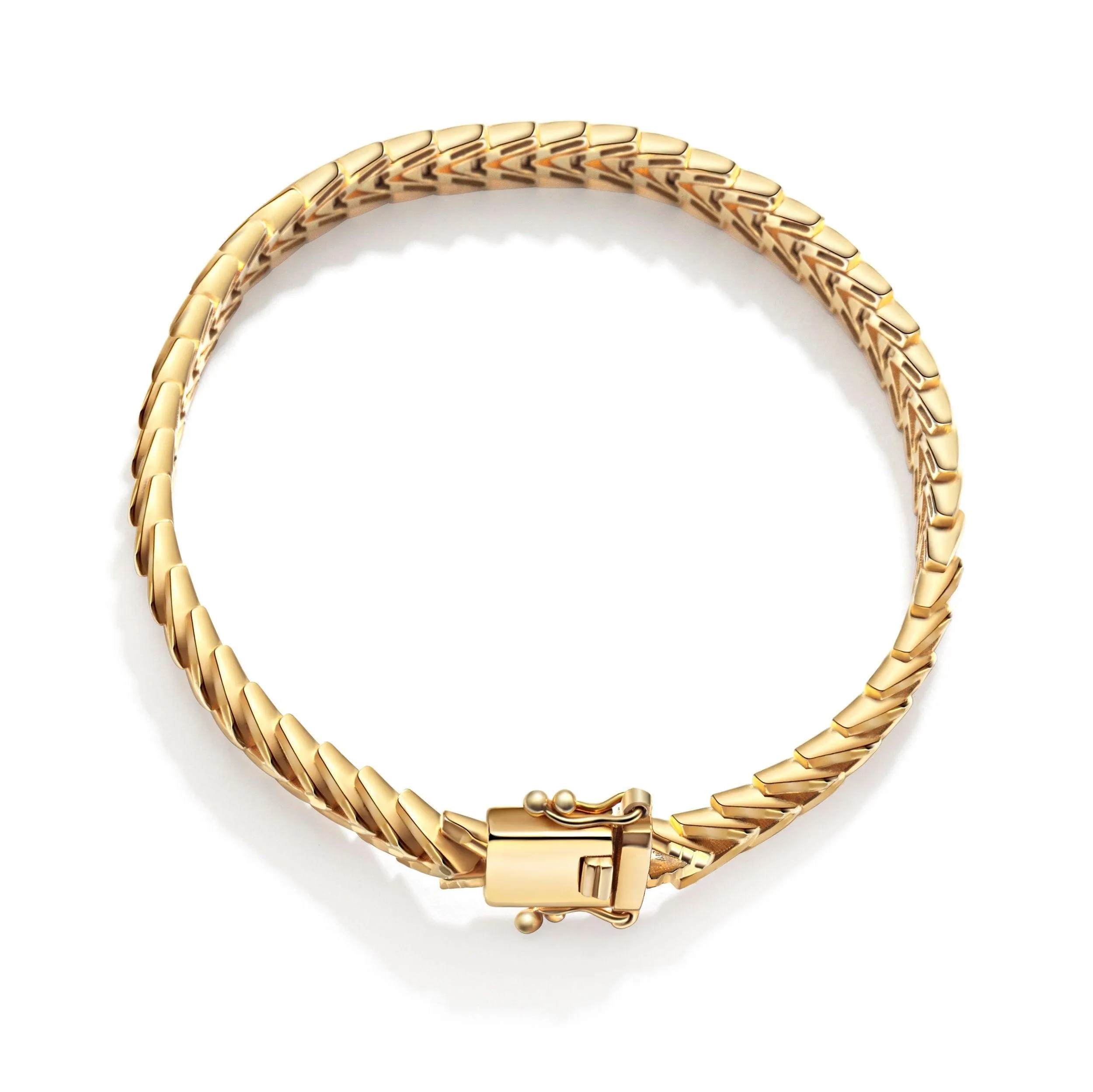 Foxtail Bracelet - 18K Gold Vermeil