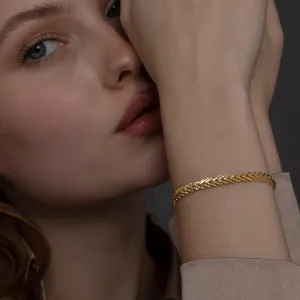 Foxtail Bracelet - 18K Gold Vermeil