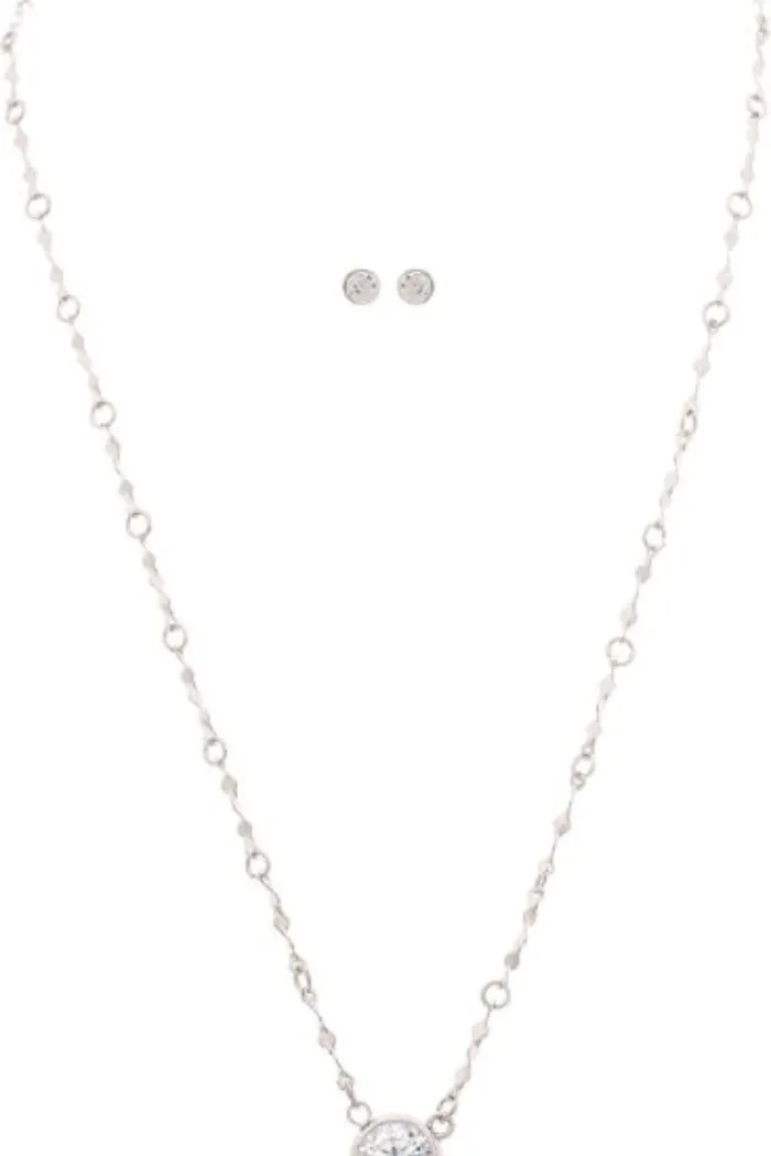 Frilly CZ Set