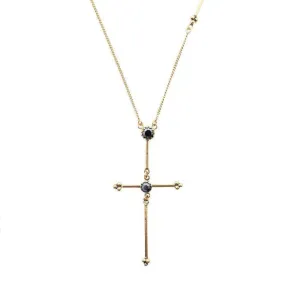 Garland Cross Necklace