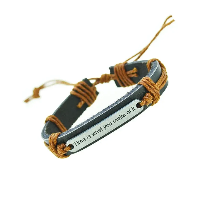 Genuine Leather Bracelets Charm Bracelet Men Bracelets for Women Wristband Bracelet Jewelry