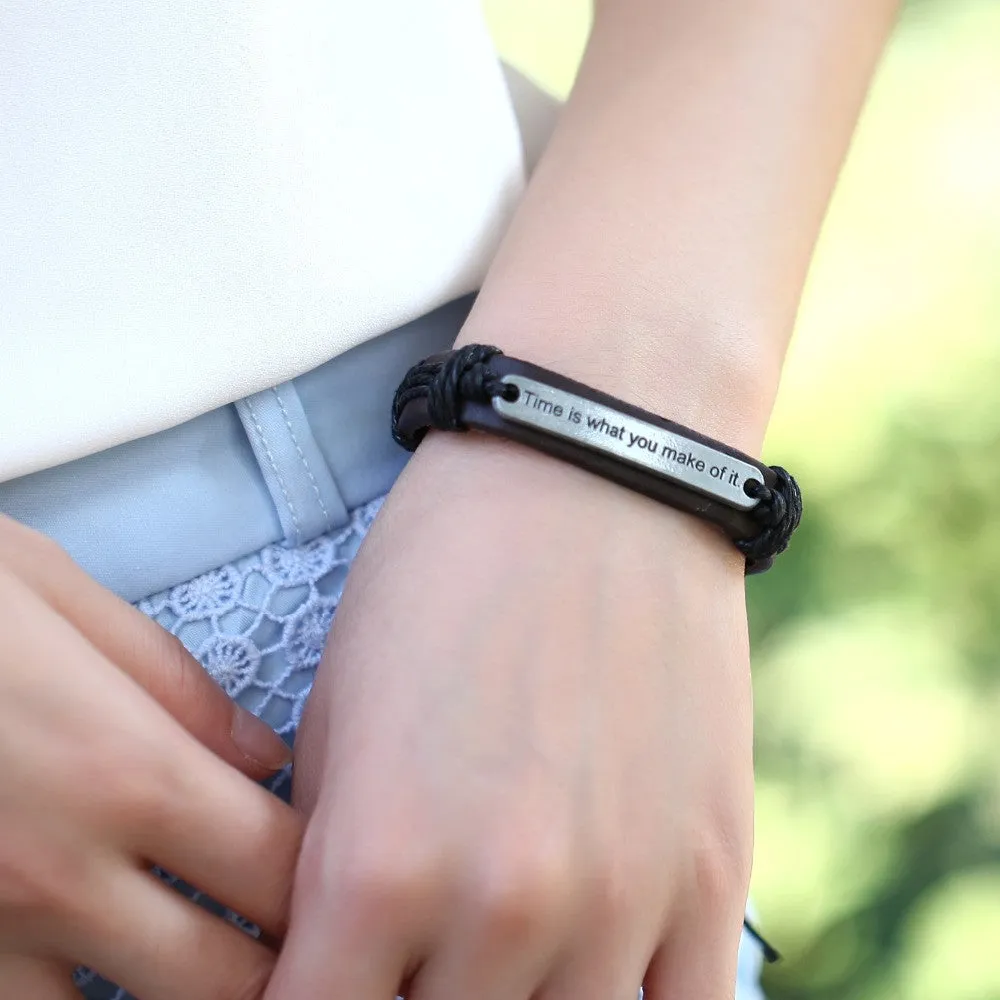 Genuine Leather Bracelets Charm Bracelet Men Bracelets for Women Wristband Bracelet Jewelry