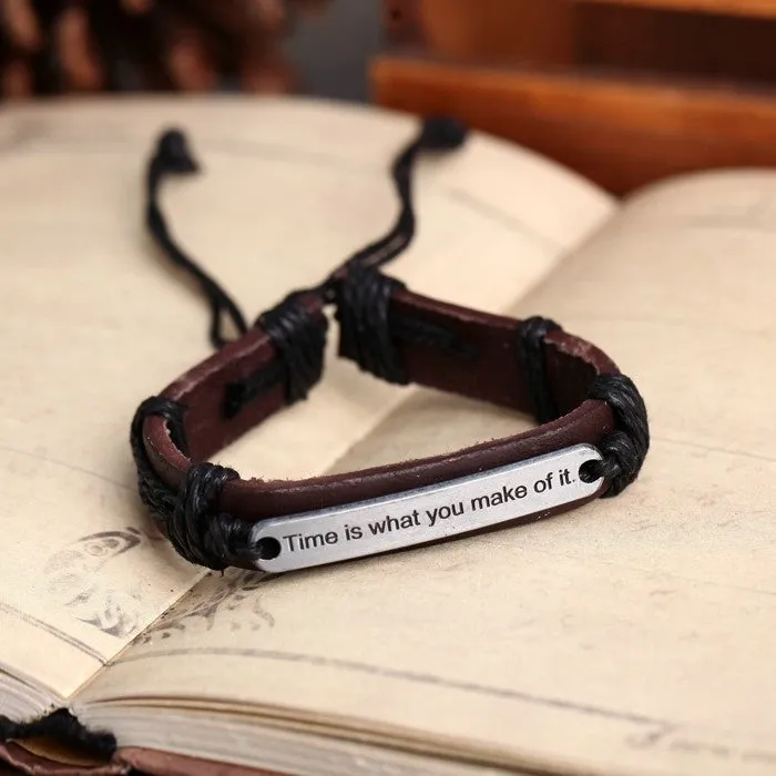 Genuine Leather Bracelets Charm Bracelet Men Bracelets for Women Wristband Bracelet Jewelry