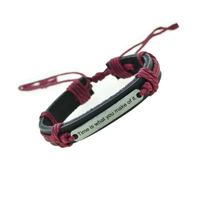 Genuine Leather Bracelets Charm Bracelet Men Bracelets for Women Wristband Bracelet Jewelry