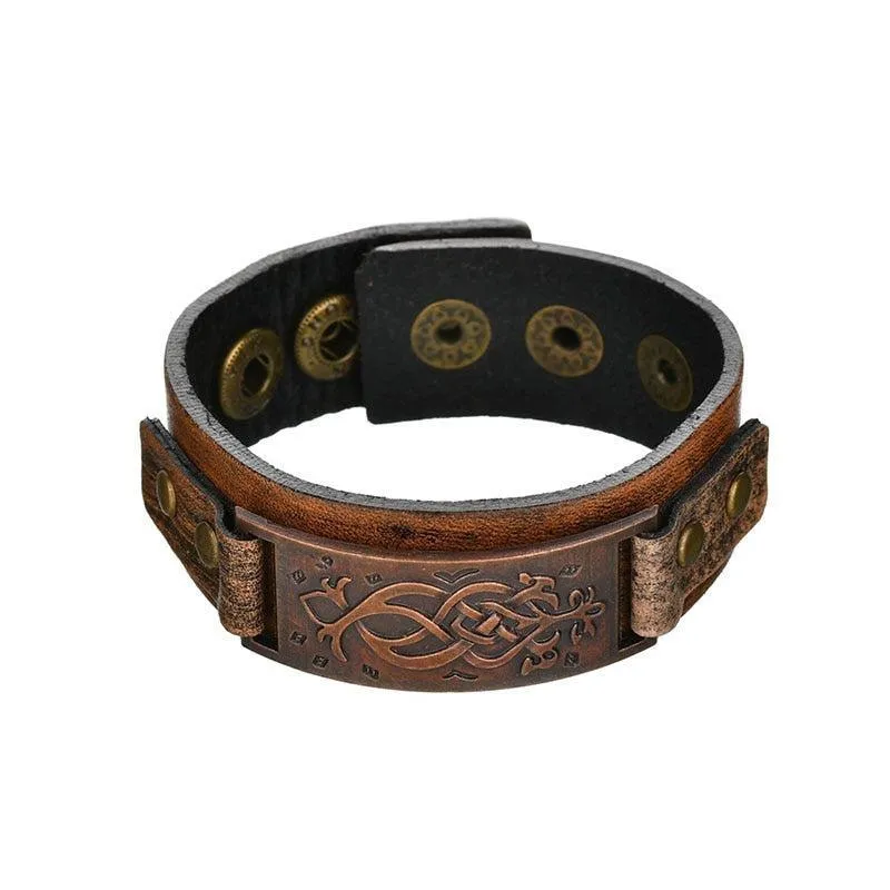 Genuine Leather Wrap Bracelets