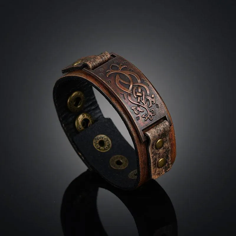 Genuine Leather Wrap Bracelets