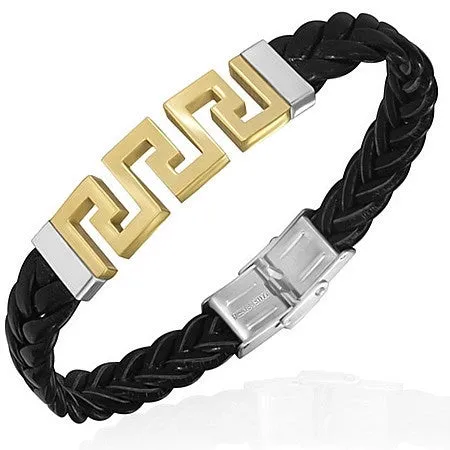 Gold Greek Braid Clasp