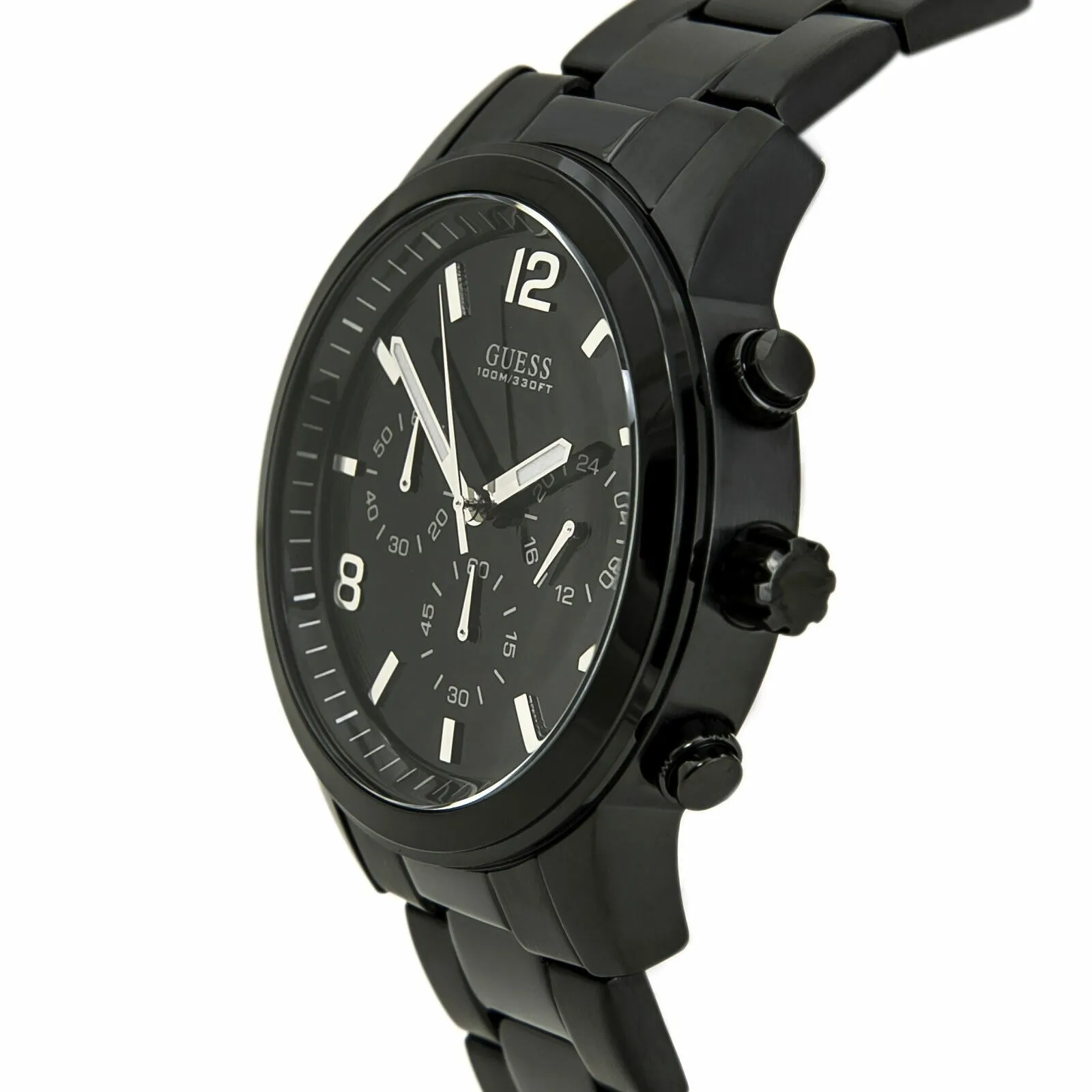 Guess Chronograph Stainless Black Men's Watch W15061G1