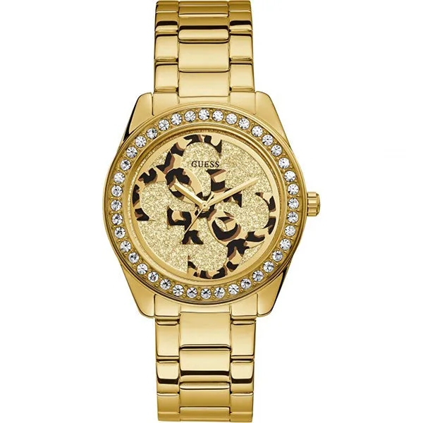 Guess G-Twist Gold Stainless Steel Women's Watch W1201L2
