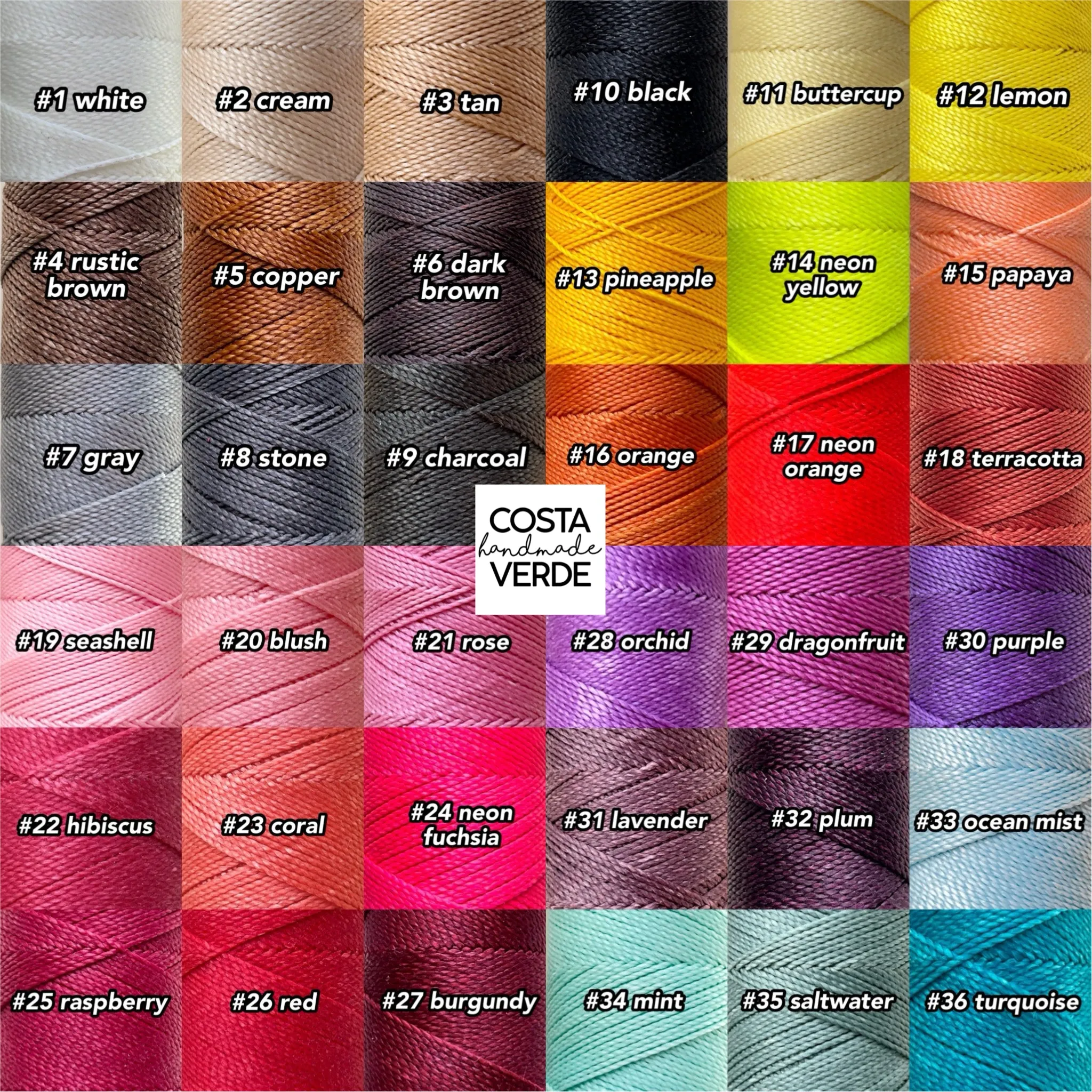 Handwoven Bracelet - Solid Color