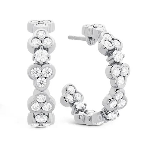 Hearts On Fire Effervescence Hoop Earrings