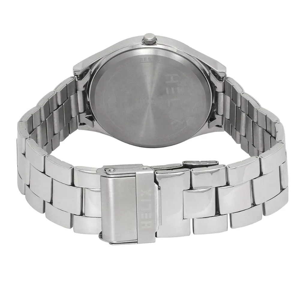 Helix By Timex Orange Round Analog Stainless Steel Watch Men -TW060HG01T