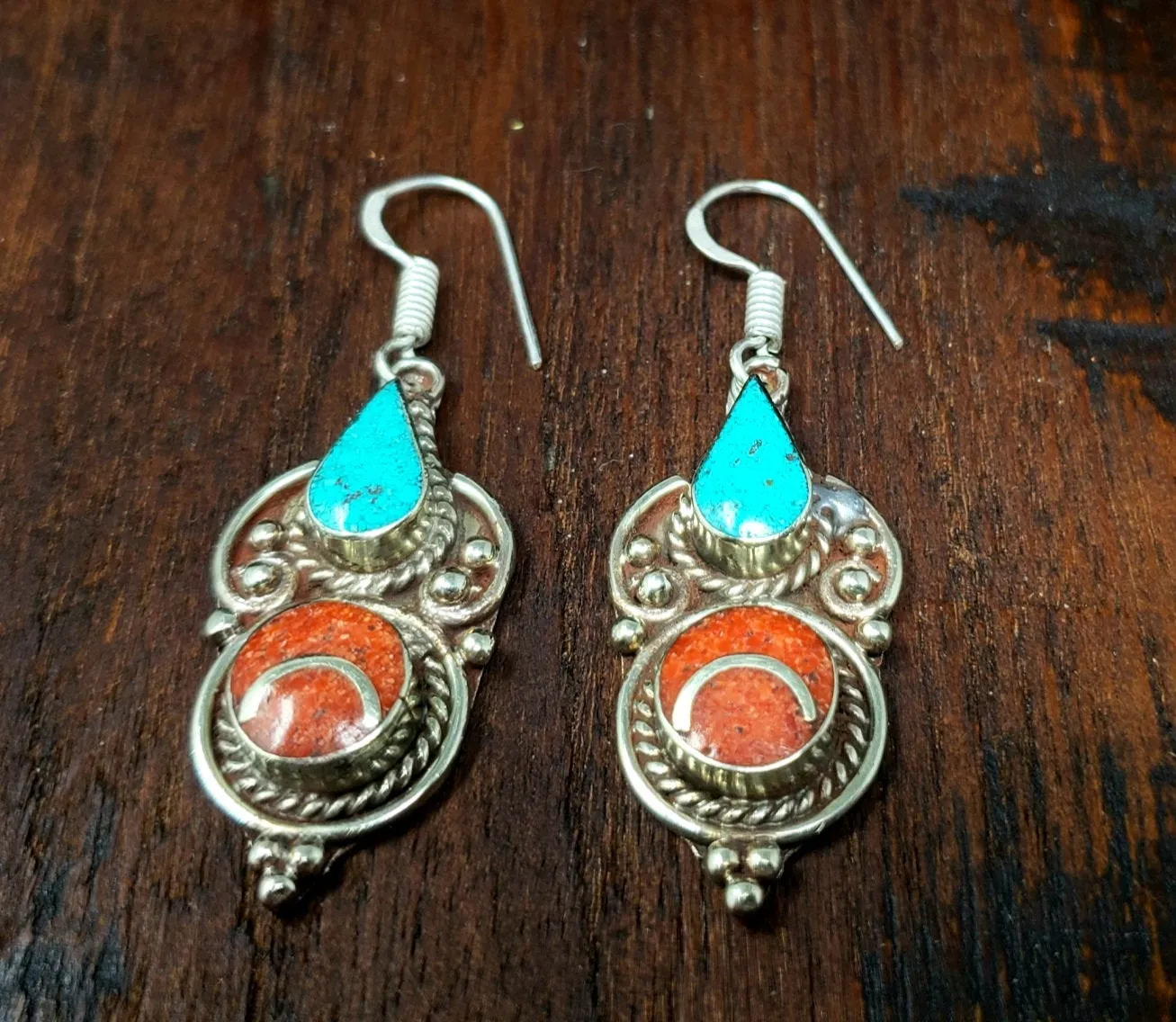 Himalayan Gemstone Earrings