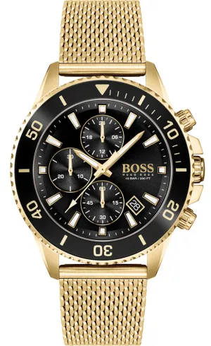 Hugo Boss Admiral Gold Chronograph Men's Watch 1513906