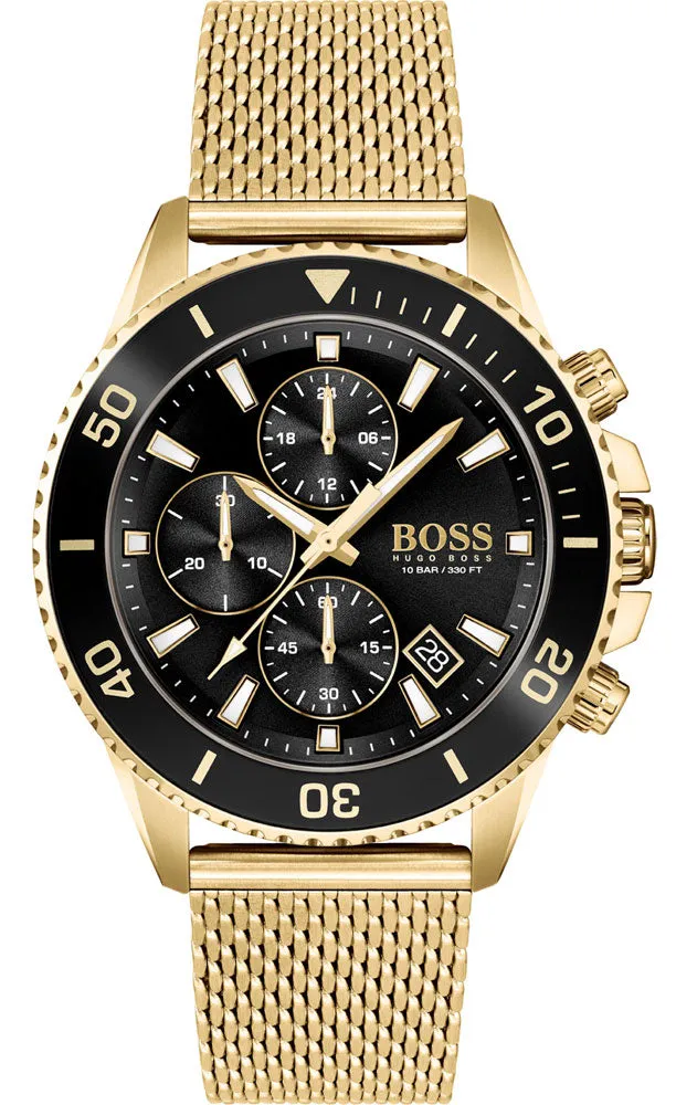 Hugo Boss Admiral Gold Chronograph Men's Watch 1513906