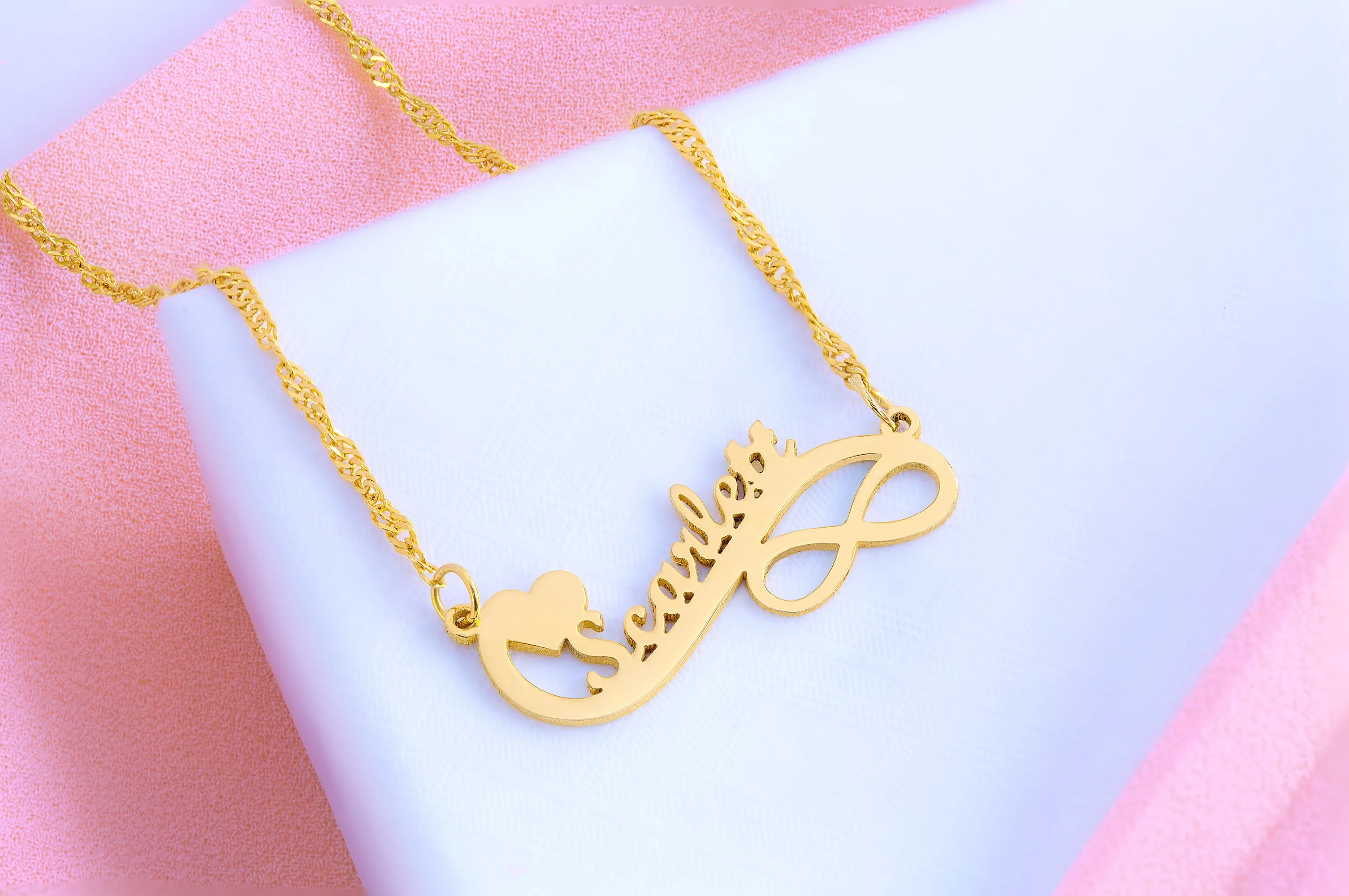 Infinity Name Necklace