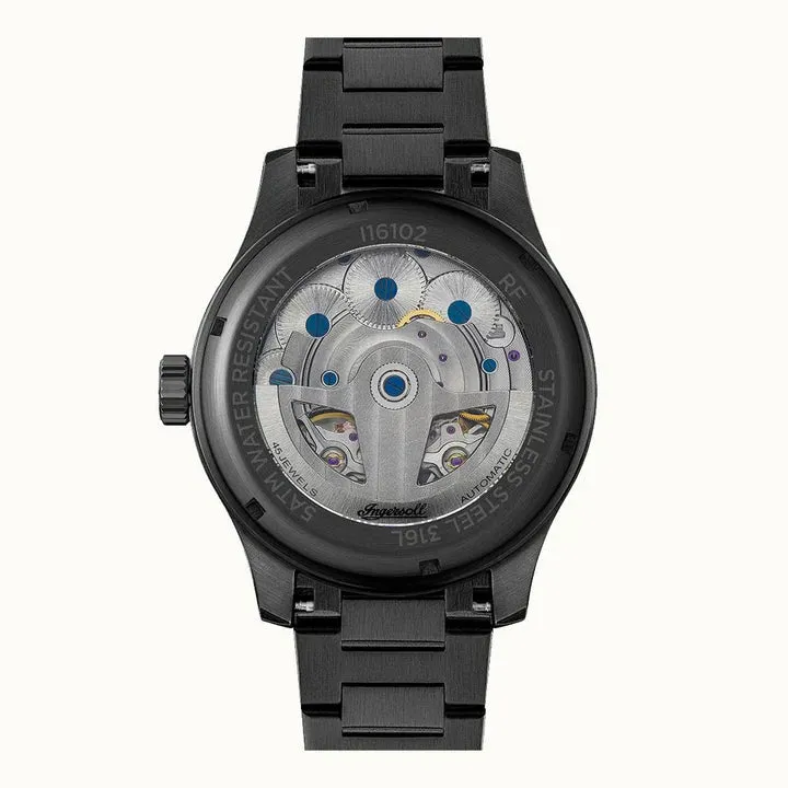 Ingersoll Automatic Black Dial Analog Watch For Men I16102