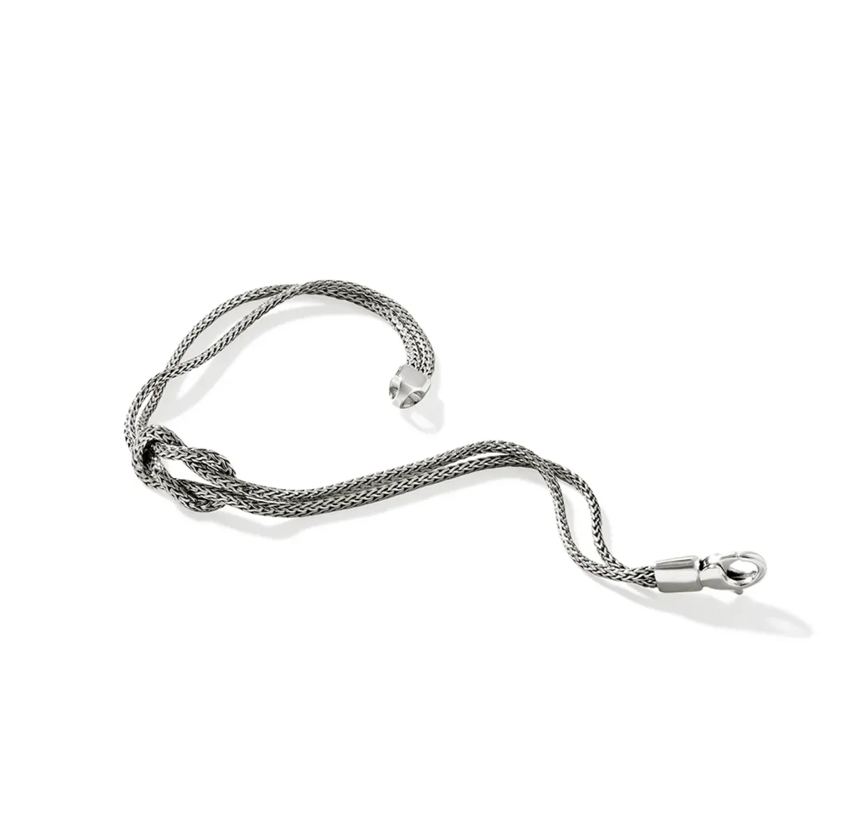 John Hardy Sterling Silver Love Knot 3.6mm Bracelet