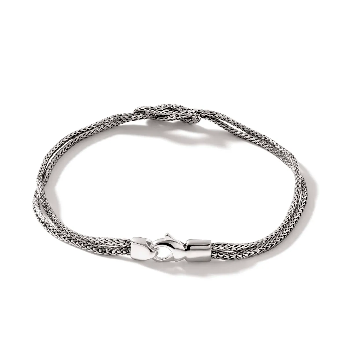 John Hardy Sterling Silver Love Knot 3.6mm Bracelet