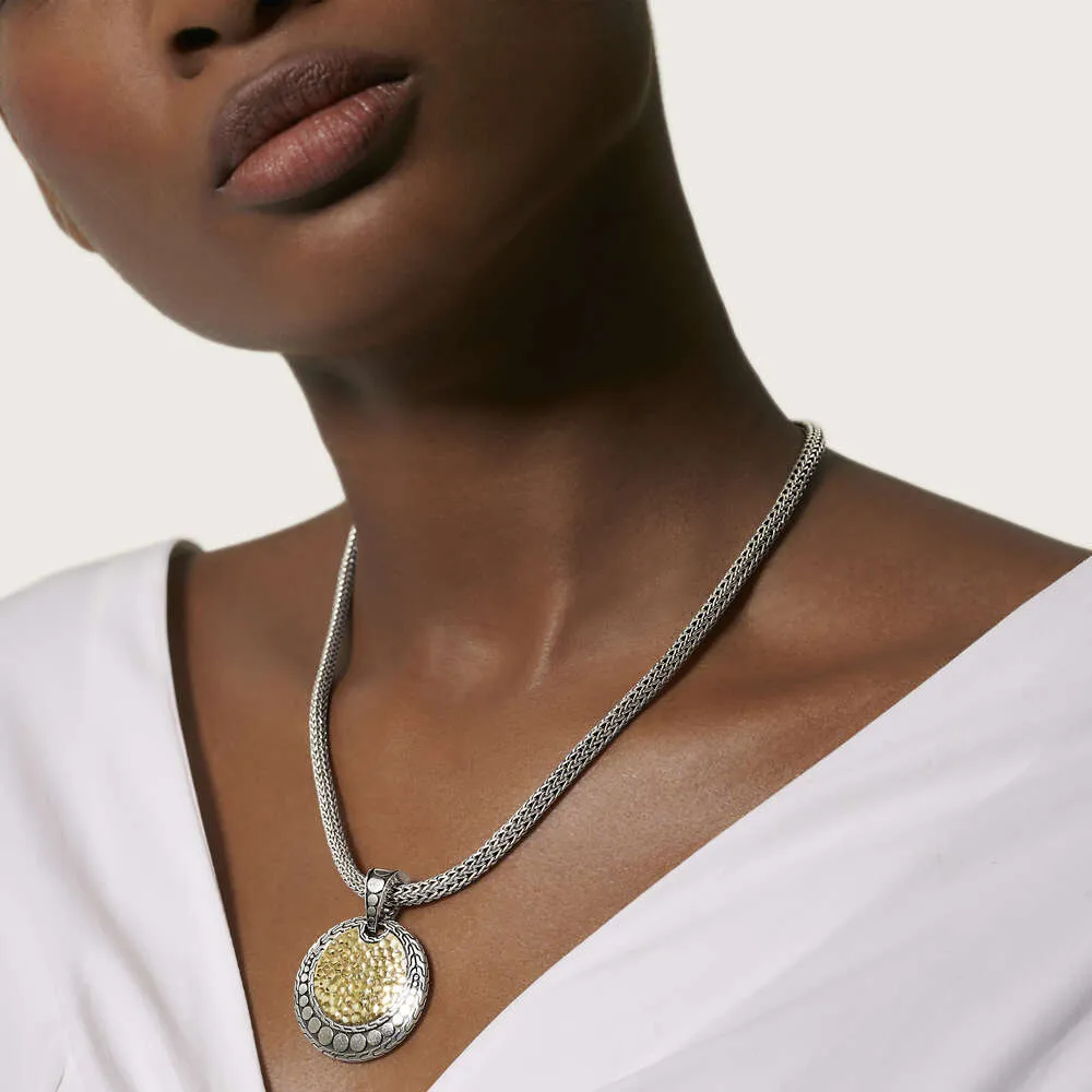 John Hardy Two-Tone Dot Enhancer Pendant