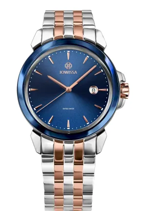 Jowissa Swiss Made Quartz Blue Dial Analog Watch for Men - J4.250.L