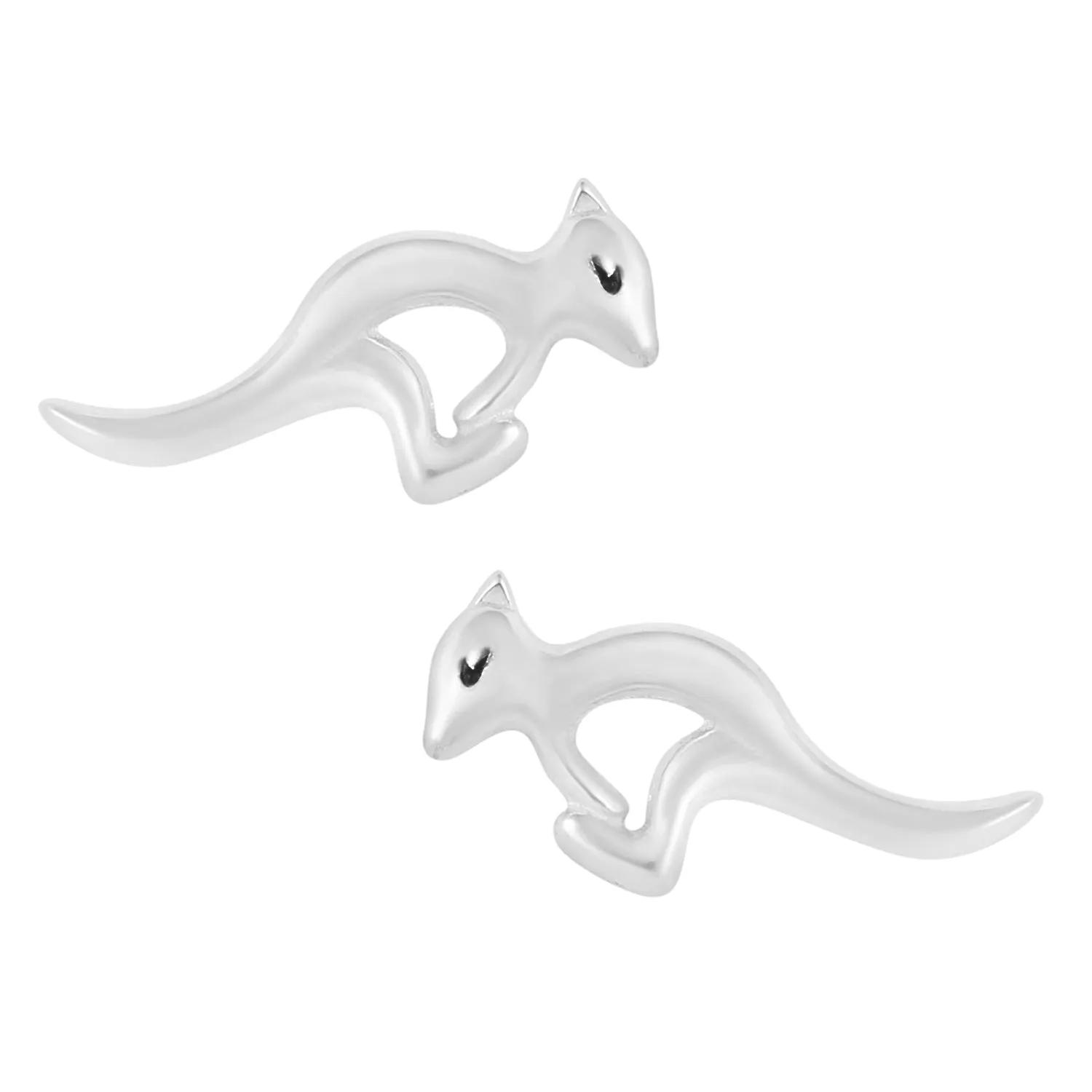 Kangaroo Studs Earrings Animal Lover Gift Earrings For Women Kangaroo Jewelry 925 Silver Earrings