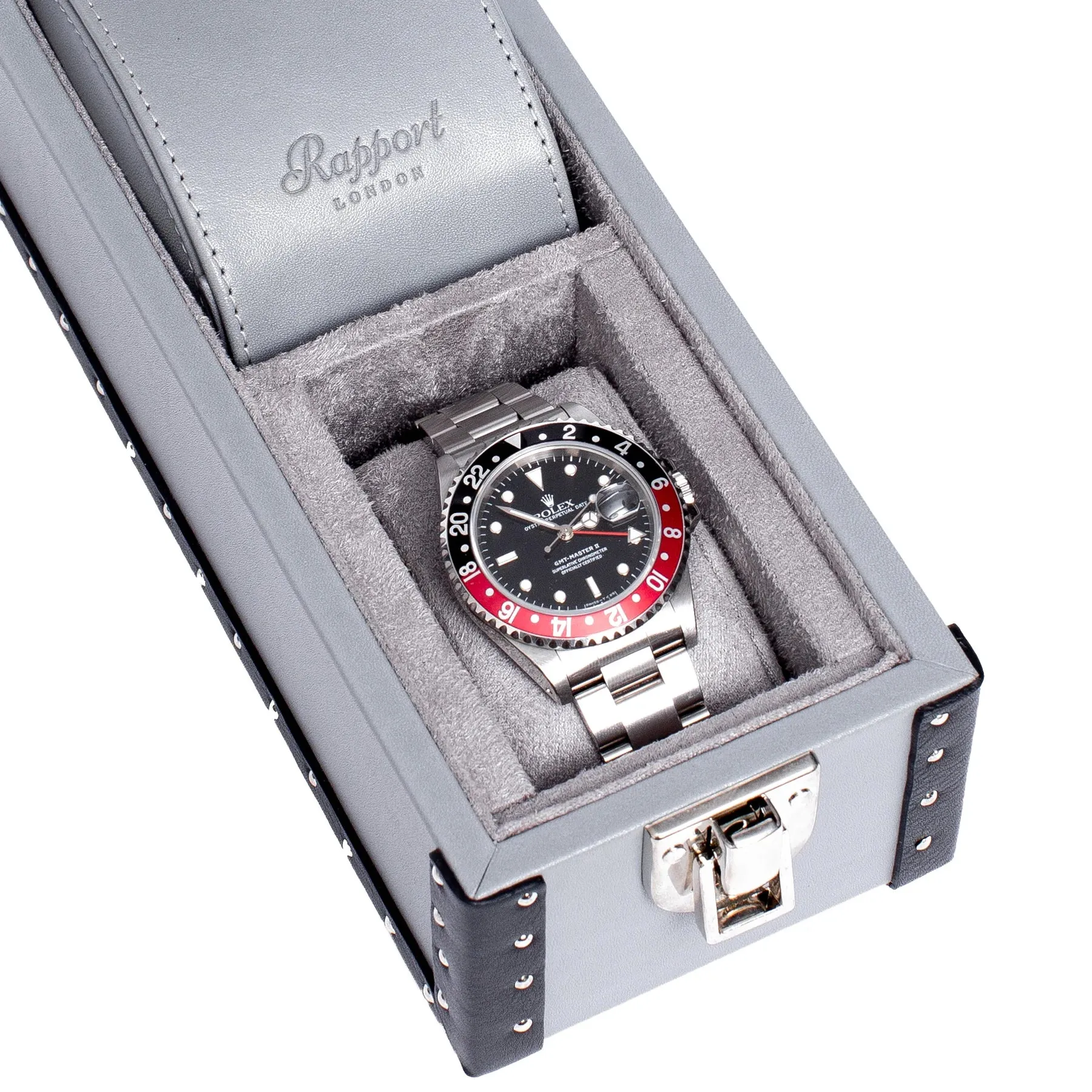 Kensington 2 Watch Box - Grey