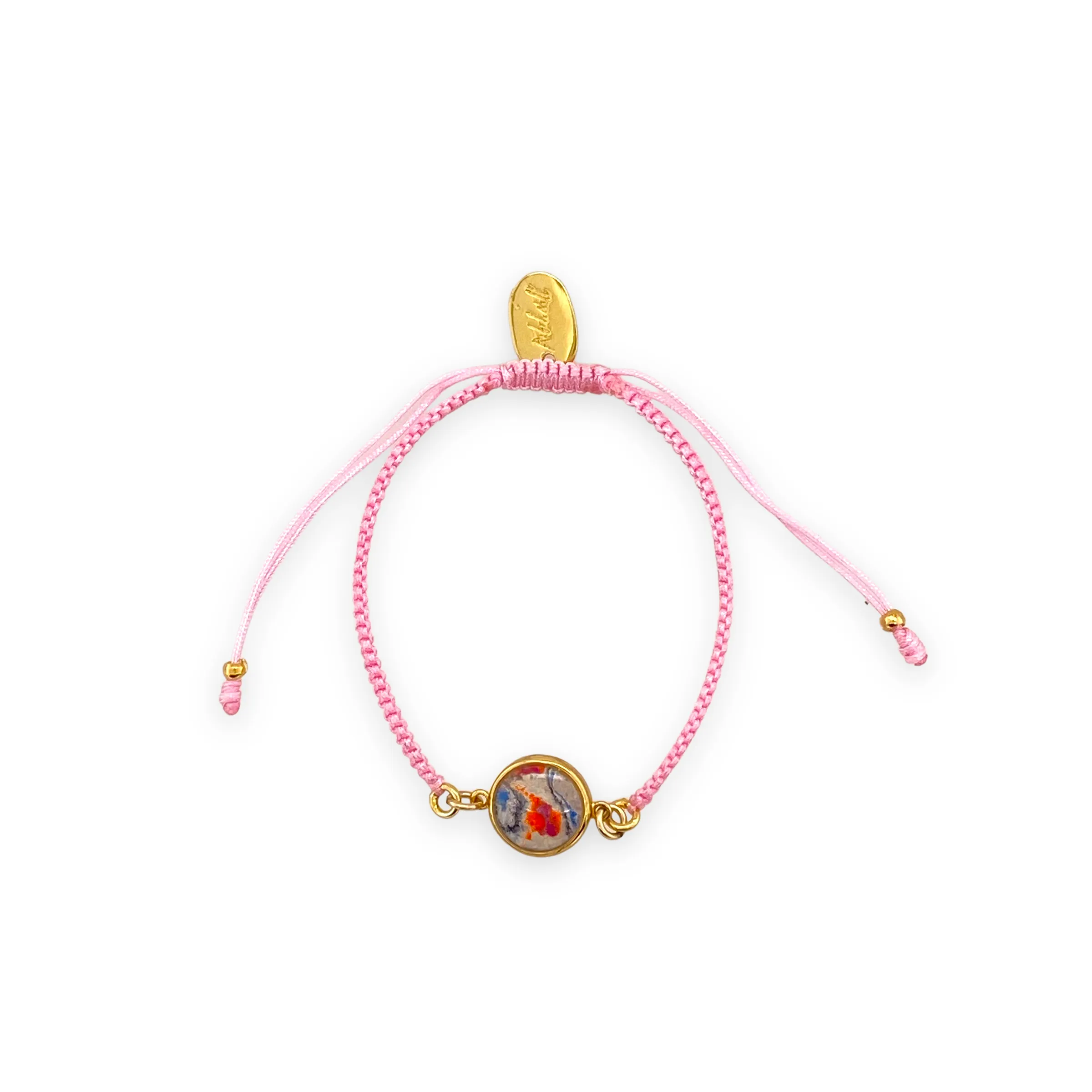 Kid's Taylor Bracelet | Gold | Light Pink