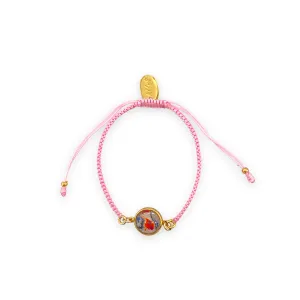 Kid's Taylor Bracelet | Gold | Light Pink
