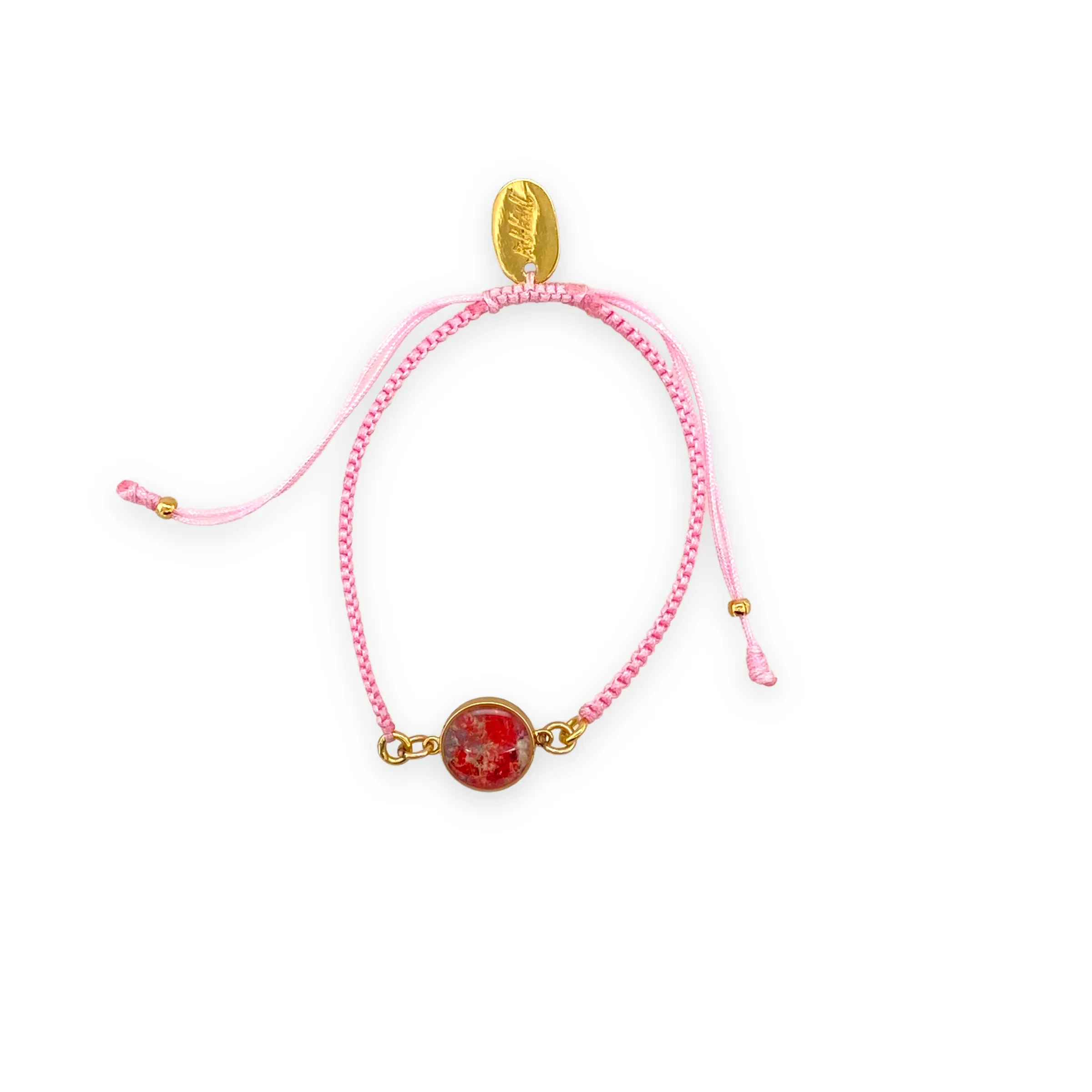 Kid's Taylor Bracelet | Gold | Light Pink