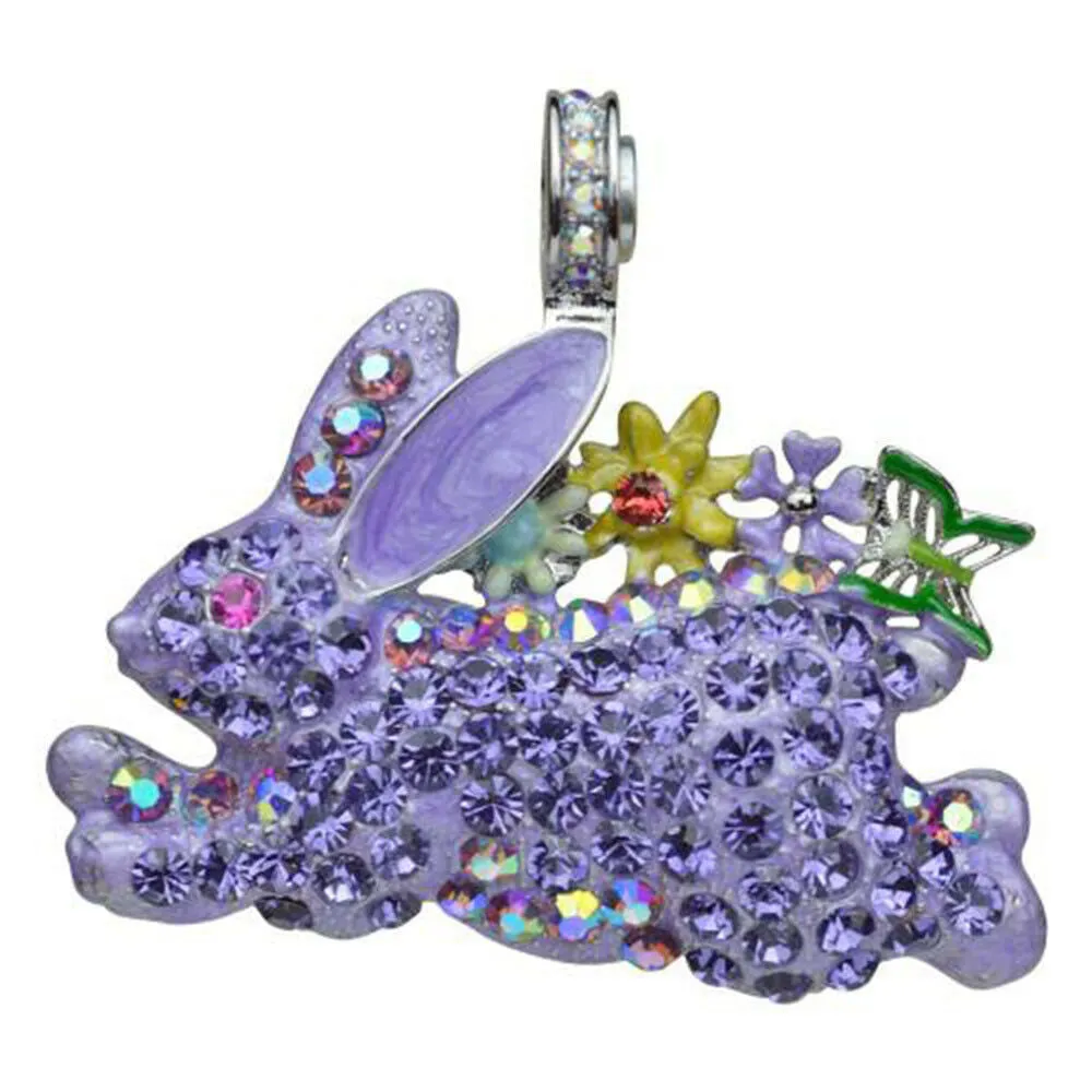 Kirks Folly Run Away Bunny Interchangeable Necklace