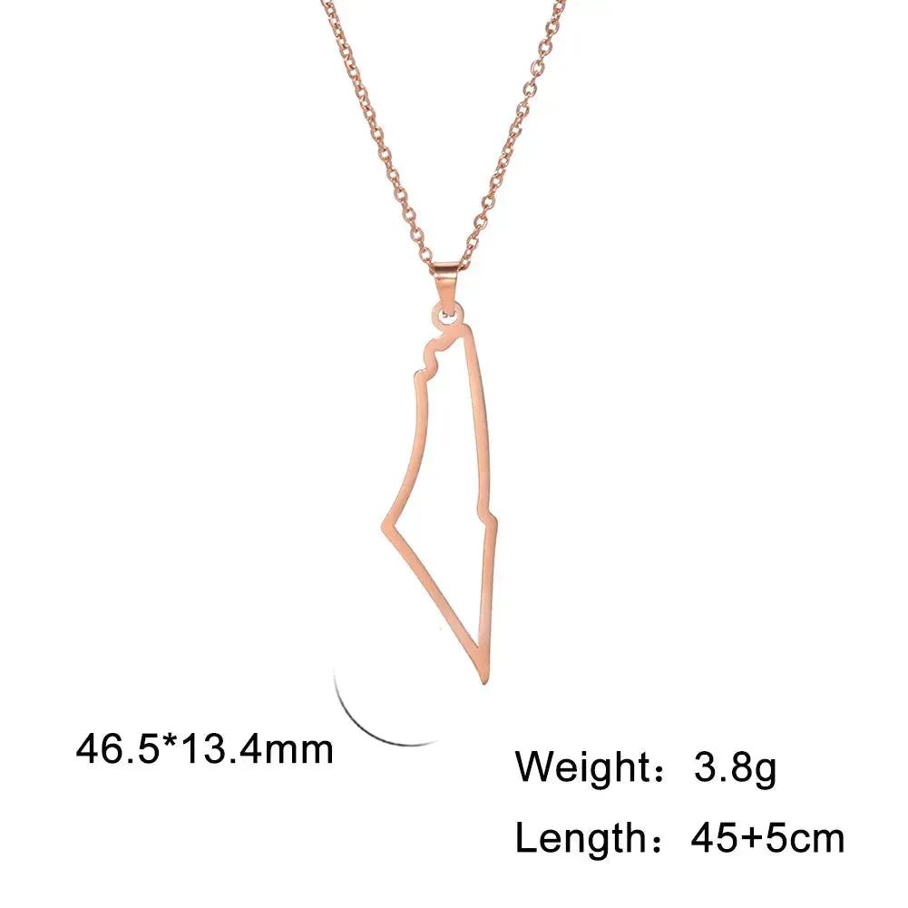 Kkjoy New Fashion Stainless Steel Necklace For Women Man Simple design Irregular Hollow Mountains Pendant Lover Jewelry Gifts