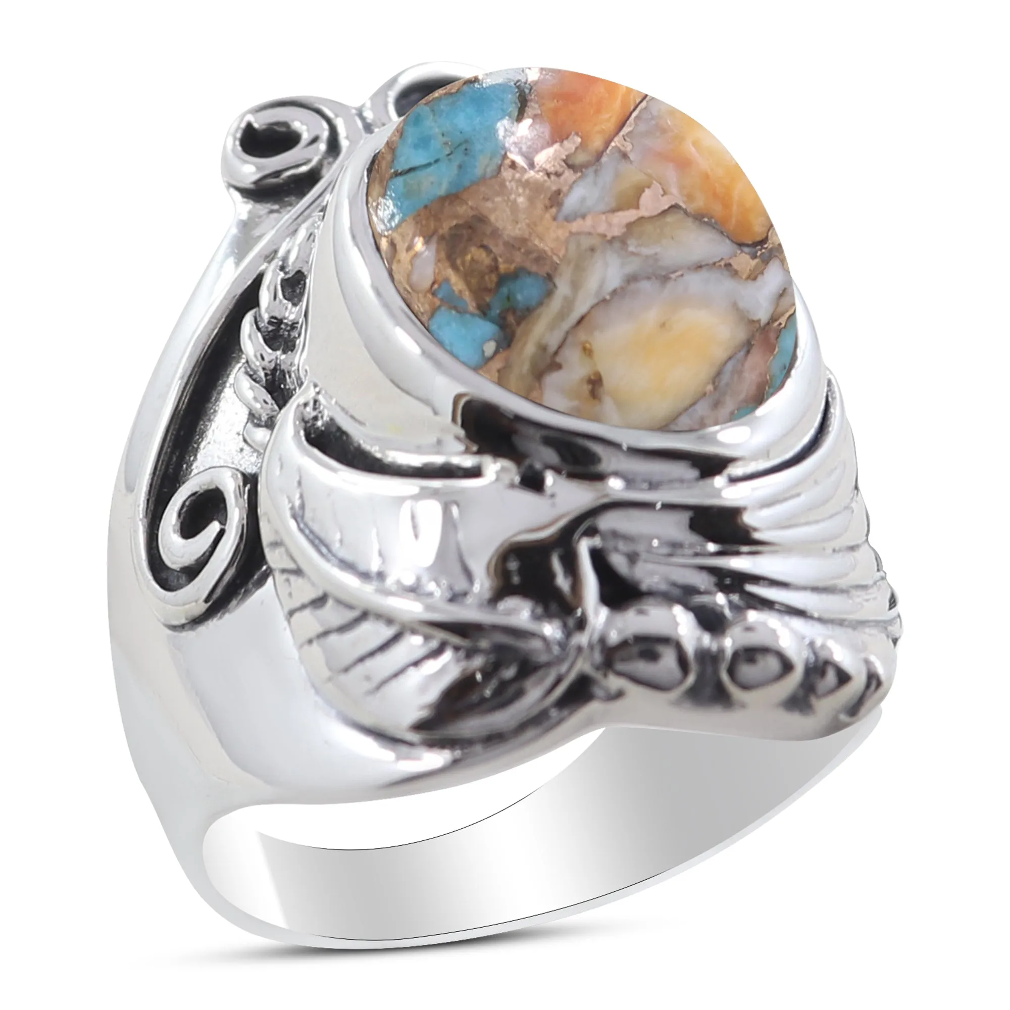 Labradorite Silver Rings