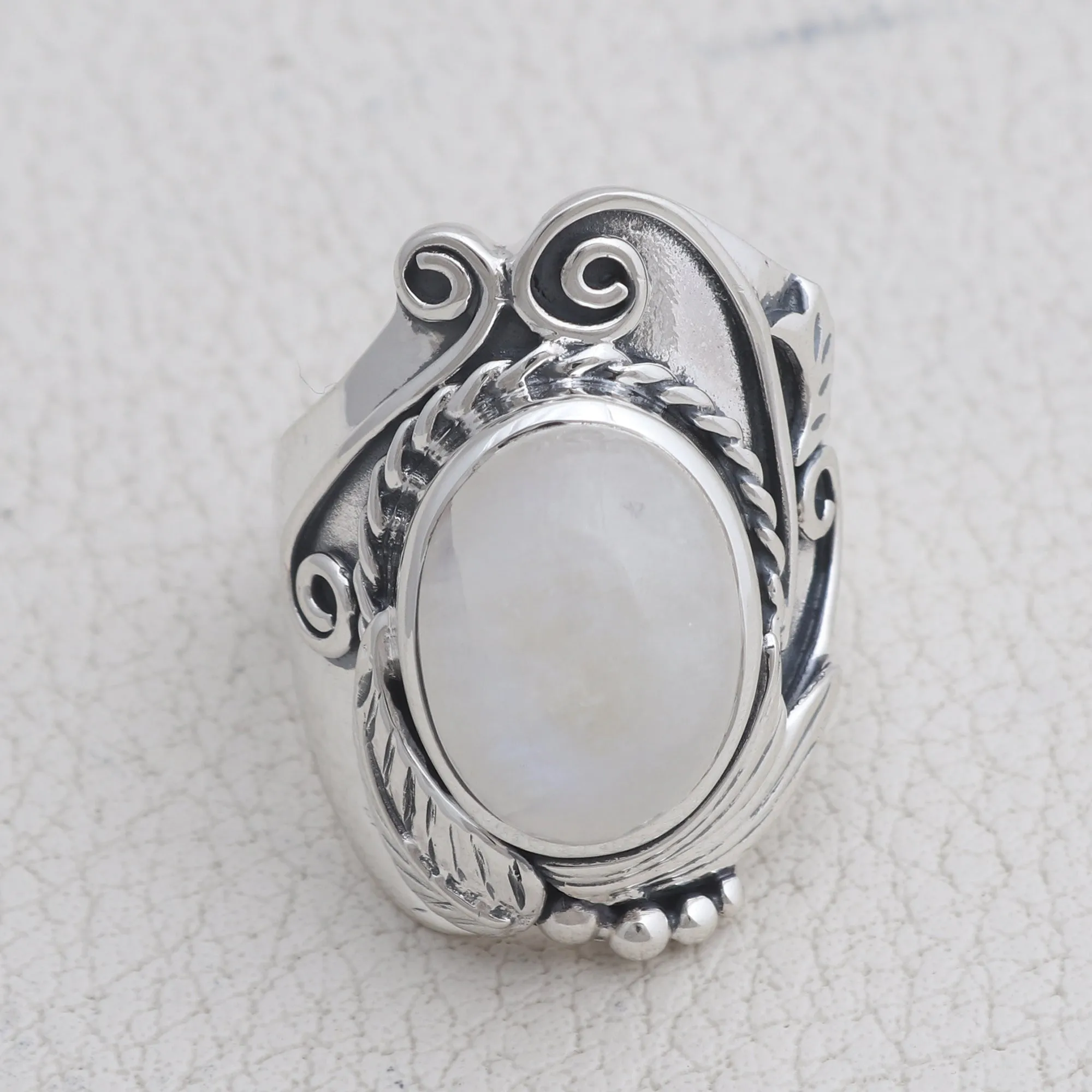 Labradorite Silver Rings