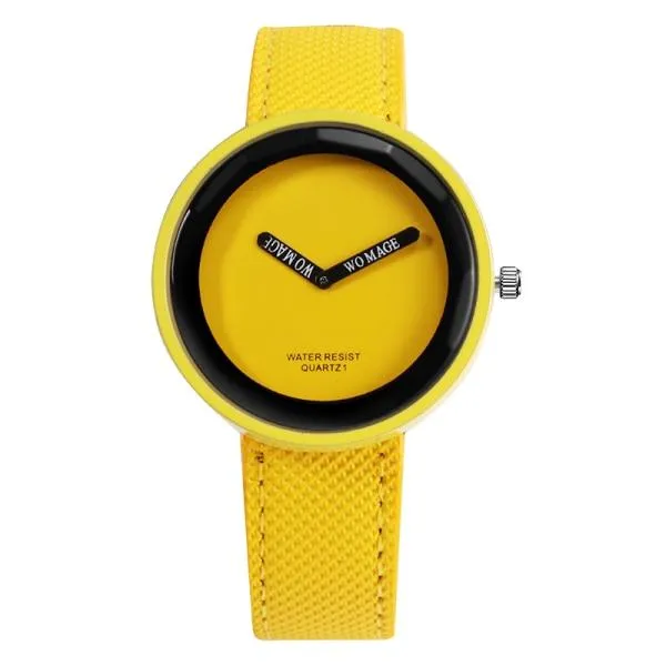 Ladies Leather Fashion Women's Simple Watch