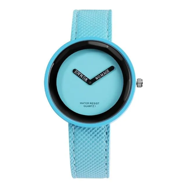 Ladies Leather Fashion Women's Simple Watch
