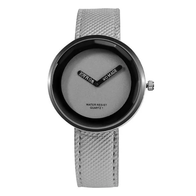 Ladies Leather Fashion Women's Simple Watch