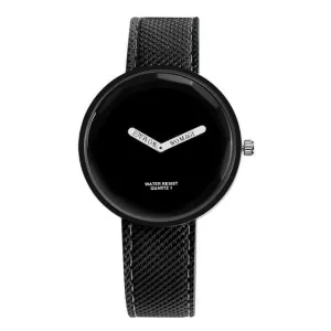 Ladies Leather Fashion Women's Simple Watch